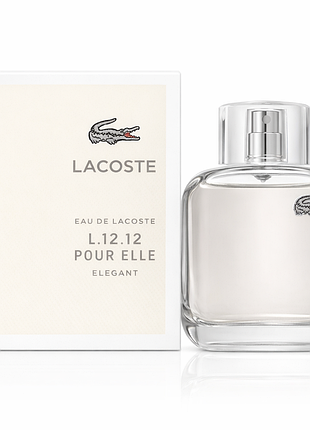Женские духи lacoste l.12.12 pour elle elegant 90 мл - лакост пурпур элегант