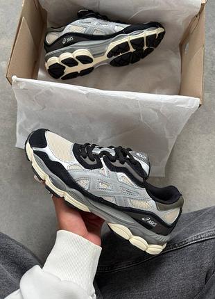 Asics gel-nyc ivory clay grey