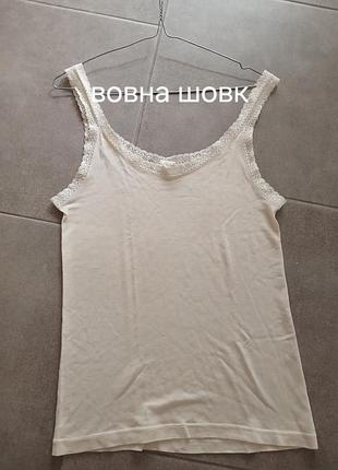 Вовняно-шовкова майка