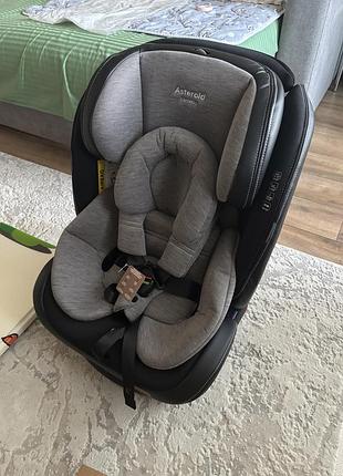 Автокрісло 0–36 кг carrello asteroid crl-12801/2 magnet gray isofix/сірий