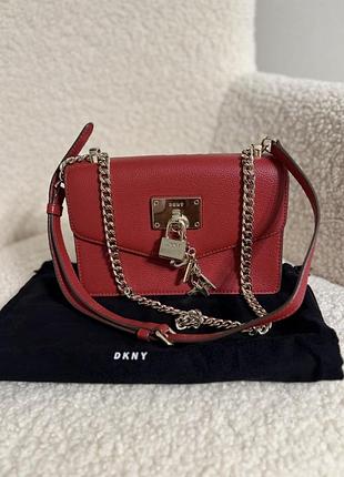Шкіряна сумка dkny