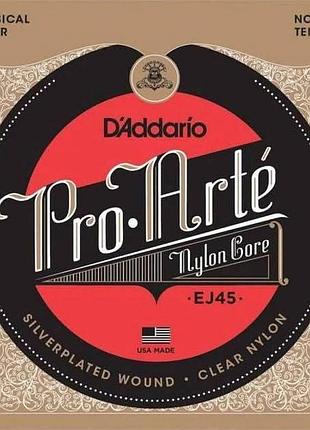 Нові
струни для класичної гітари d'addario ej45 pro-arte.