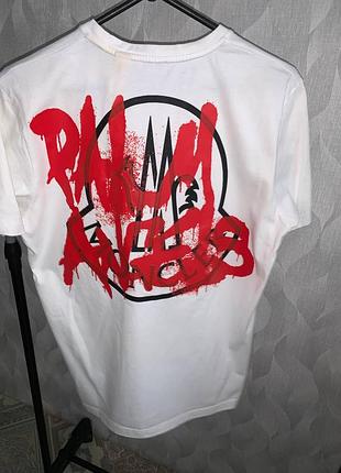Футболка moncler and palm angels