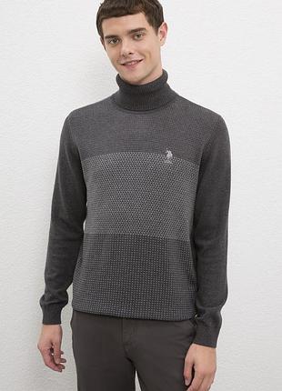 Мужской гольф u.s.polo assn