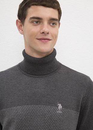 Мужской гольф u.s.polo assn 3