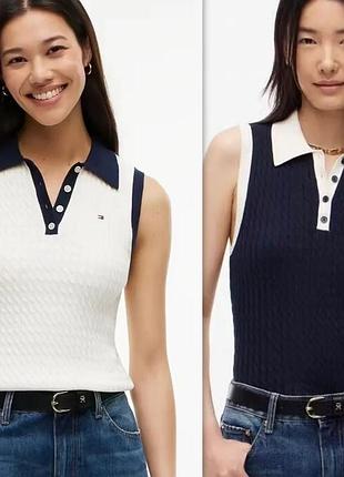 Топ поло tommy hilfiger