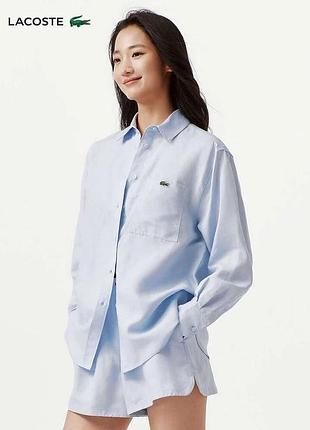Жіноча сорочка lacoste женская рубашка