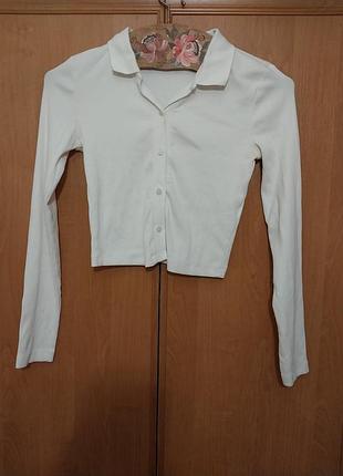 Топ с рукавами zara