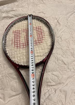 Тенісна ракетка wilson titanium series / pro з технологією pws
