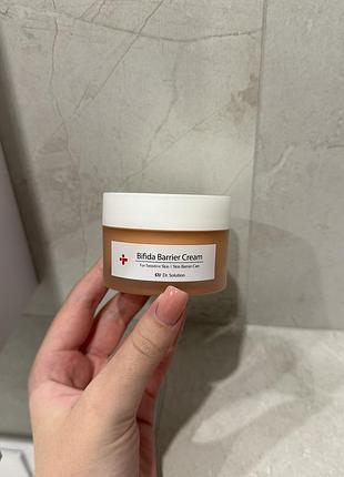 Омолоджуючий крем з лізатом біфідобактерій 65% cuskin dr.solution bifida barrier cream