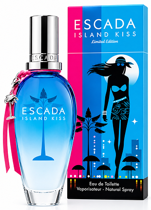 Жіноча туалетна вода escada island kiss 100 мл — ескада айленд кіс