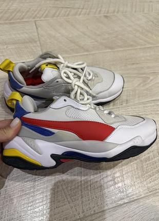 Шкіряні кросівки puma thunder spectra sneakers