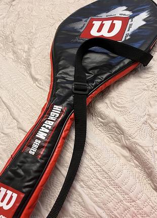 Вінтажний тенісний чохол wilson high beam series (оригінал)