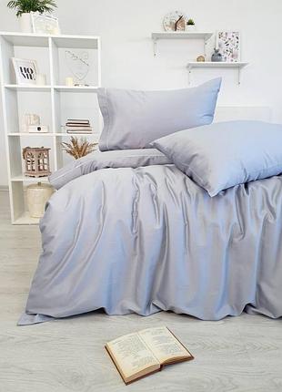 Постільна білизна tivolyo home casual grij делюкс сатин сімейний