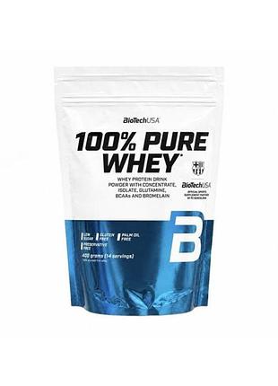 Сывороточный протеин концентрат biotech 100% pure whey 400 грамм вкус шоколад (220143)