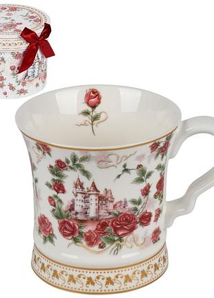Чашка з подарунковою коробкою royal rose r40736 320 мл порцелянова різнокольоровий