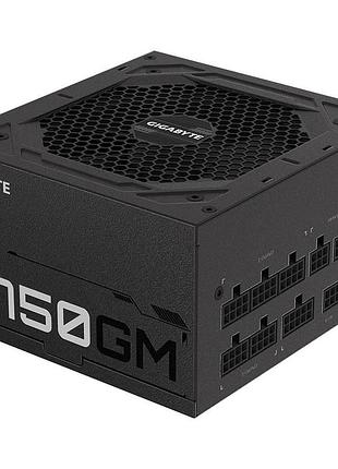 Блок питания gigabyte gp-p750gm 750 вт для пк black (gp-p750gm)