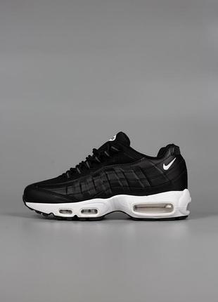 Мужские кроссовки nike air max 95 black white
