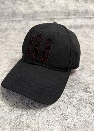 Кепка бейсболка mcq alexander mcqueen inverted logo baseball cap (оригінал)