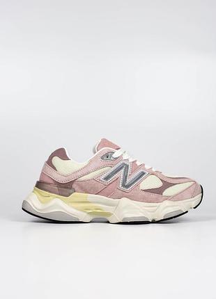 Женские кроссовки new balance 9060 pink