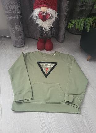 Теплая кофта guess оригинал на мальчика 7-8р.