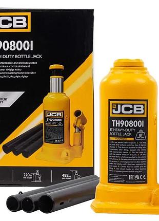 Домкрат пляшковий jcb tools jcb-th908001 (220-488 мм) 8т
