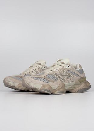Женские кроссовки new balance 9060 beige