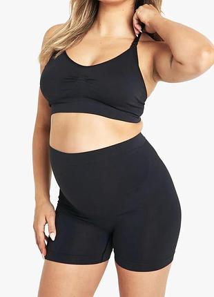 34-36р. безшовні трусики шорти для вагітних prettylittlething