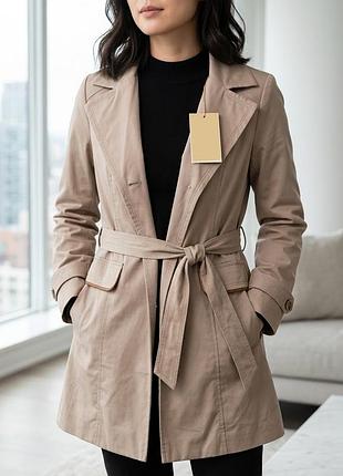 Шикарный тренч vero moda с этикеткой и карманами
