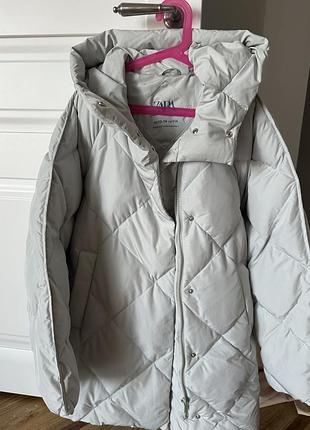Пуховик zara 164