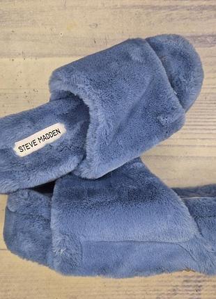 Плюшевые тапочки steve madden