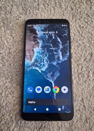 Xiaomi mi a2 4/32 гб, чорний, оригінал, металевий корпус