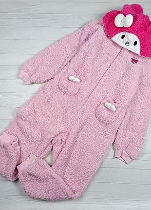 Кігурумі жіноче плюшеве тепле hello kitty м 46/48 рожеве арт 3039