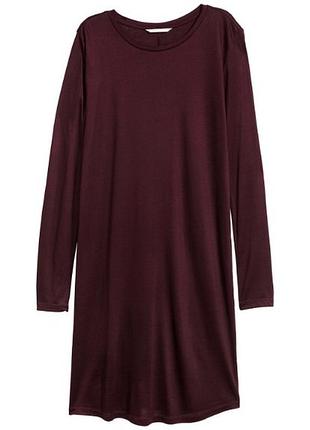Плаття жіноче h&m s 44 бордо (593)