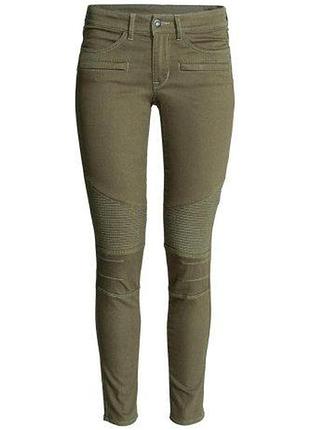 Штаны женские h&m xs38/40 хаки (658)