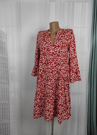 Платье женское летнее esmara xs 40\42 терракотовый арт 1643