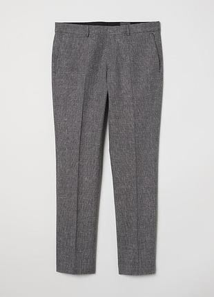 Штани чоловічі h&m 48 сірі арт 981