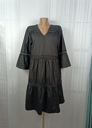 Платье женское летнее esmara м 46/48 черное арт 3917