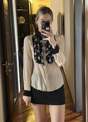 Блуза вінтаж dolce&gabbana 100% шовк з молодіжної лінійки 2012 року