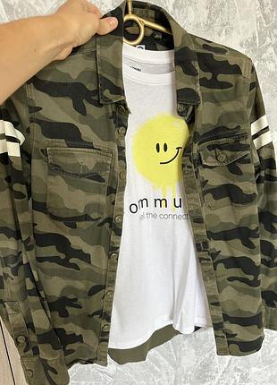 Сорочка камуфляжна на 9-12рокіа