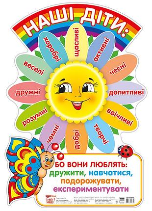 Наклейка на дверь.наши дети...
