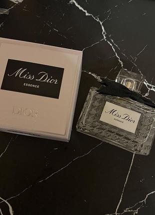 Оригінальний флакон miss dior essence + коробка