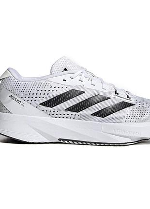 Білі кросівки adidas adizero sl для бігу