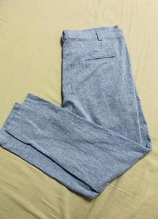 Літні штани брюки slim 34 р.