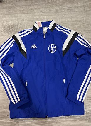 Спортивна вітровка adidas на хлопчика синя