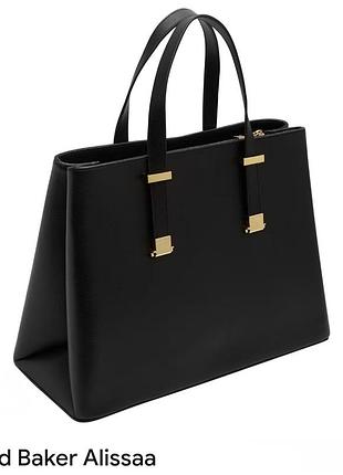 Ted baker alissaa crosshatch leather  кожаная сумка /0000h/