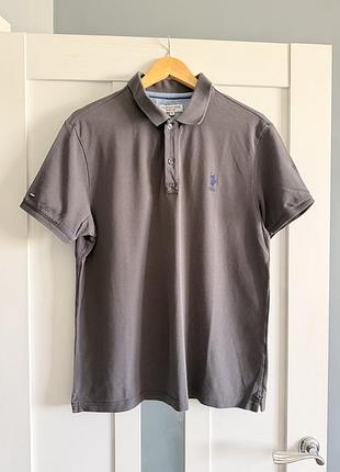 Футболка поло сіра чоловіча polo assn usa