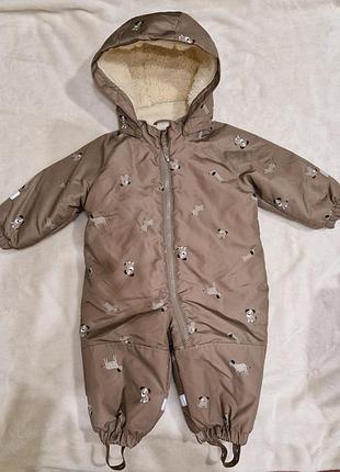Комбінезон зимовий h&m, 74 см, новий