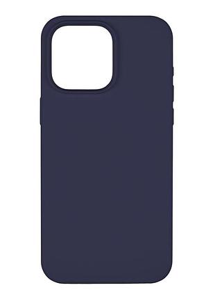 Чехол silicone case aa iphone 14 pro max deep navy