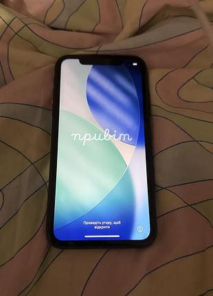 Iphone 11 64gb black – працює, але потребує уваги (face id, акб)